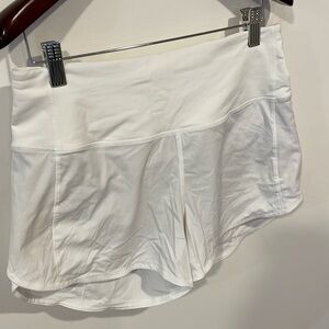 Never been worn lululemon Speed Up Shorts - 2” inseam, size 6